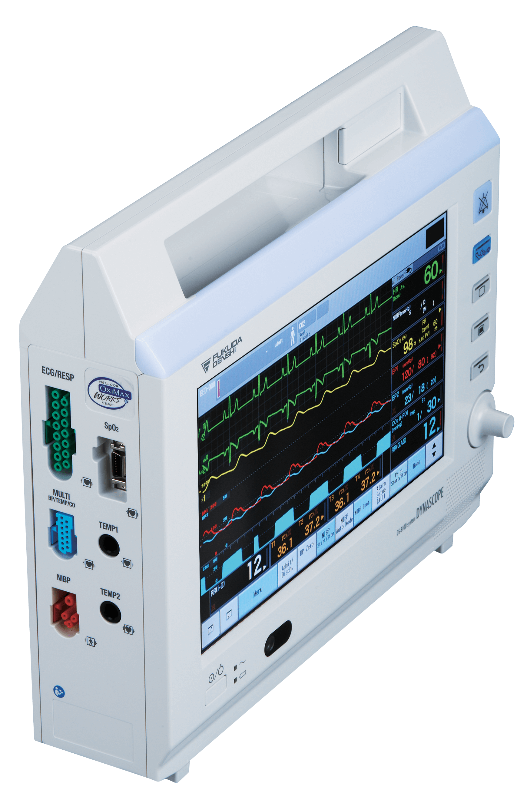 Dynascope DS 8100 Portable Monitor Fukuda Denshi Dynascope DS 8100 Portable Monitor Fukuda Denshi